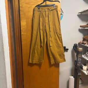 Universal Thread Mustard Wide-Leg Pants
